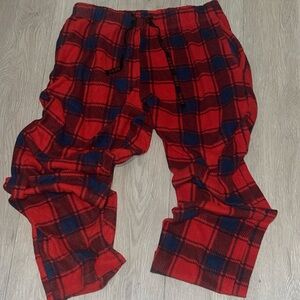 Aeropostale red plaid pajama pants Size M #loungewear #pjs